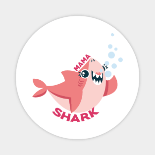 mama shark funny shirts for women Magnet